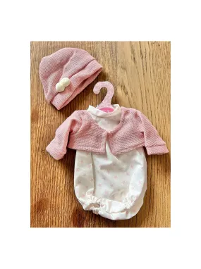 Ropa muñeca pelele rosa - Muñecas Antonio Juan