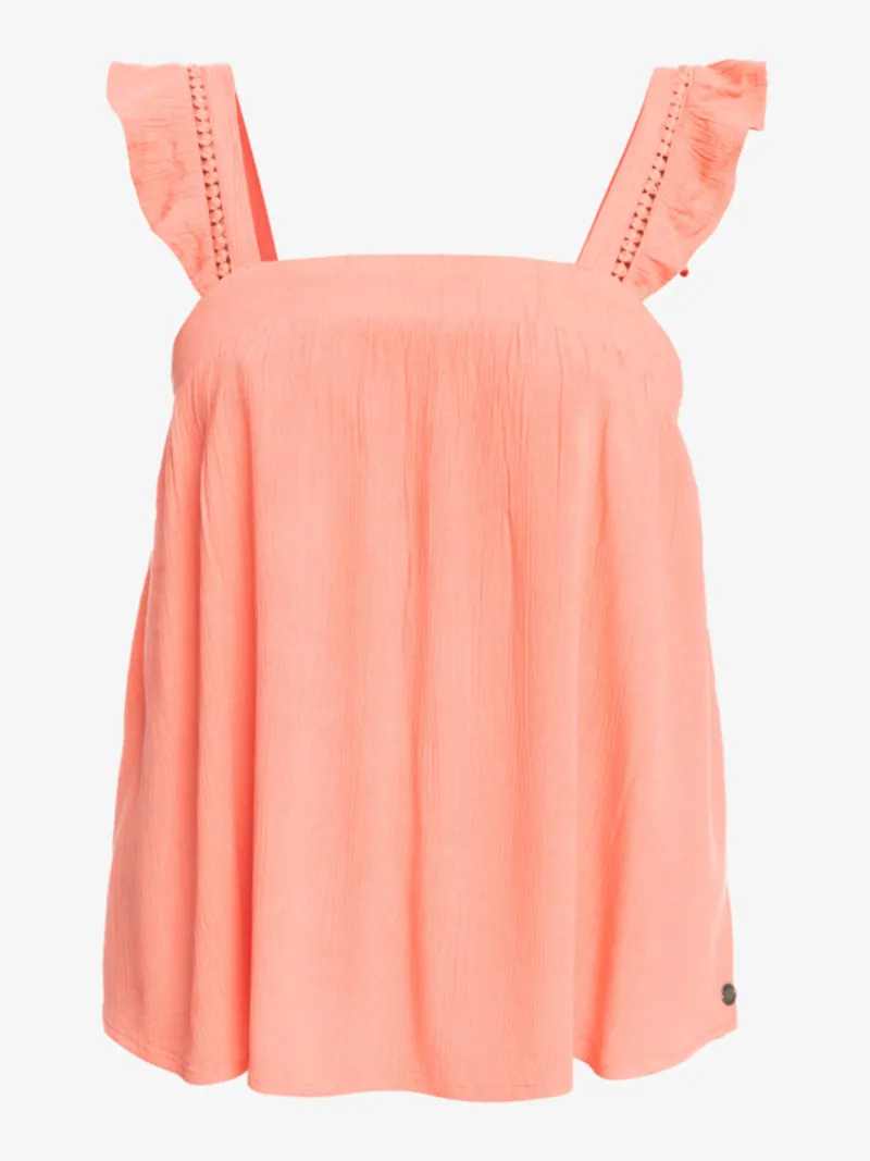 ROXY BOHEMIAN DANCE TOP FUSION CORAL