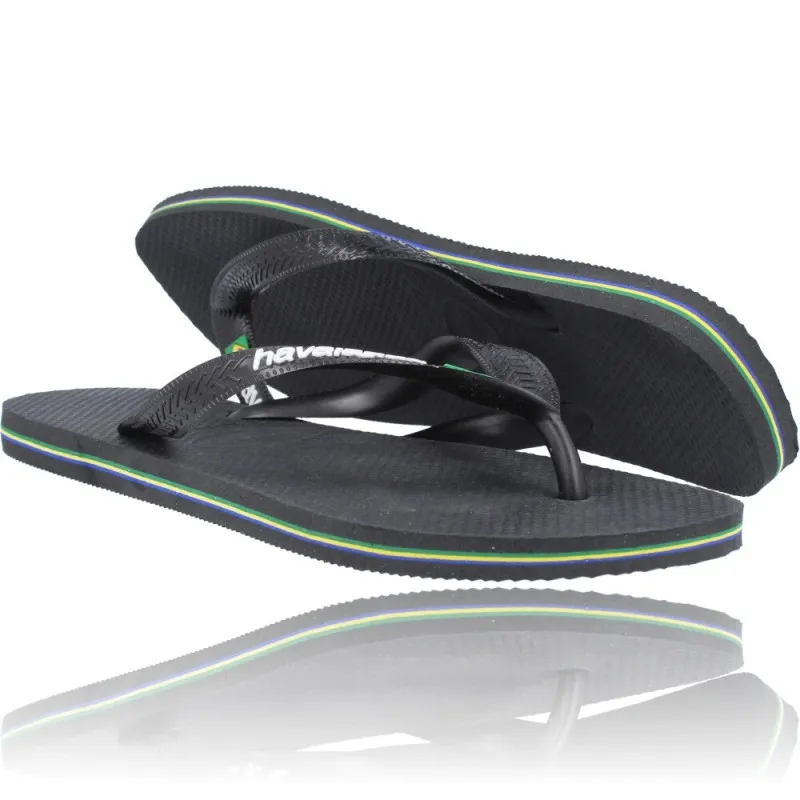 Sandalias Chanclas Flip-flop Hombre de Havaianas Brasil Logo FC