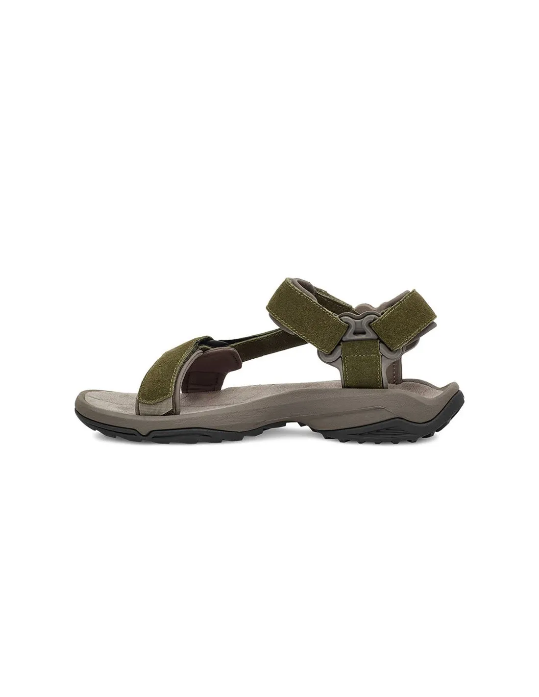 Sandalias de Montaña Teva Terra Fi Lite Suede Dark Olive Hombre