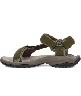 Sandalias de Montaña Teva Terra Fi Lite Suede Dark Olive Hombre