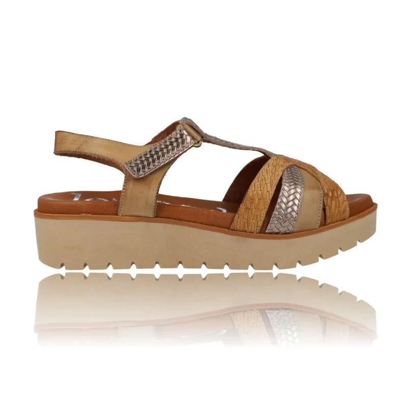 Sandalias de Verano para Mujer con Tira T Suave Modelo 5100