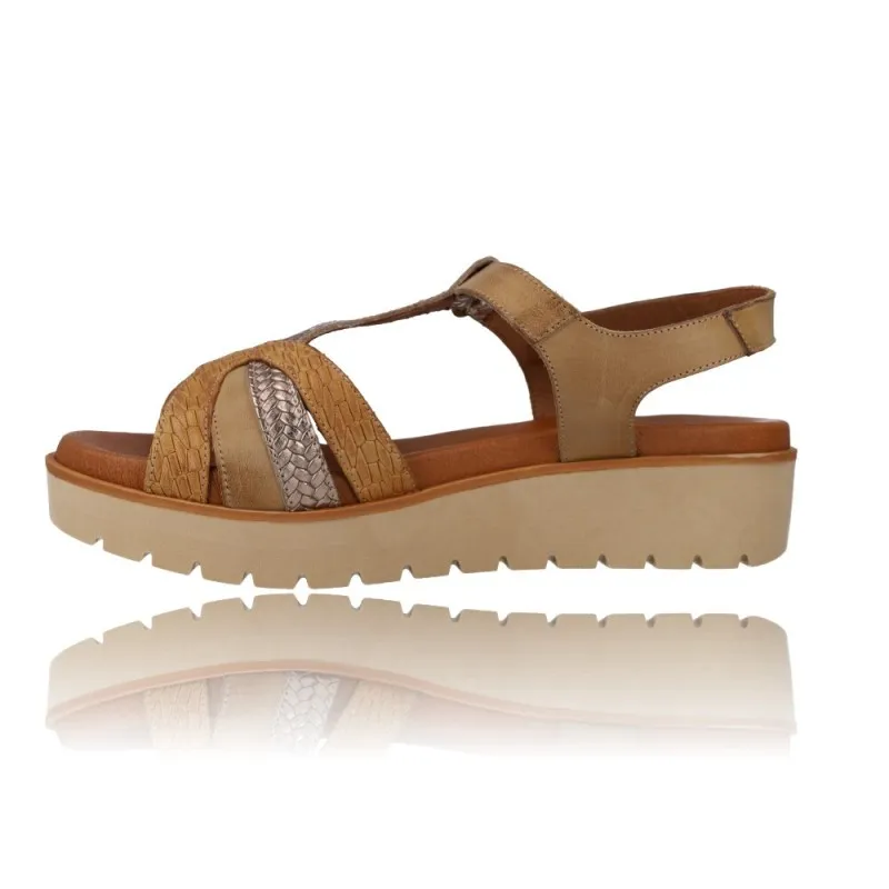 Sandalias de Verano para Mujer con Tira T Suave Modelo 5100