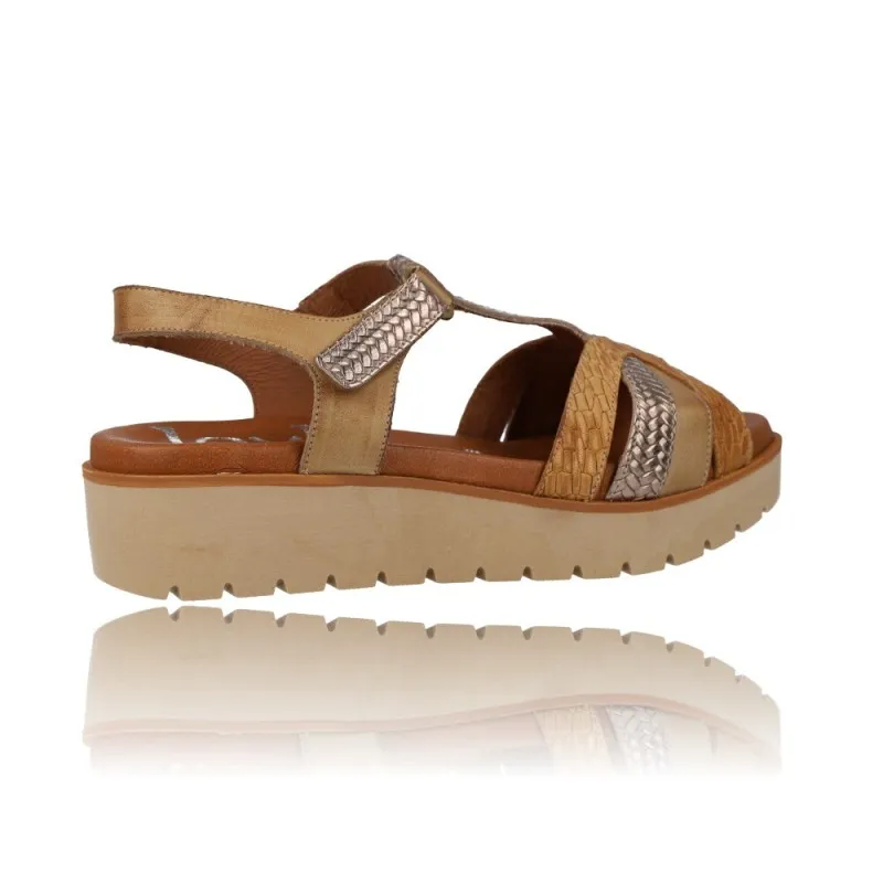 Sandalias de Verano para Mujer con Tira T Suave Modelo 5100