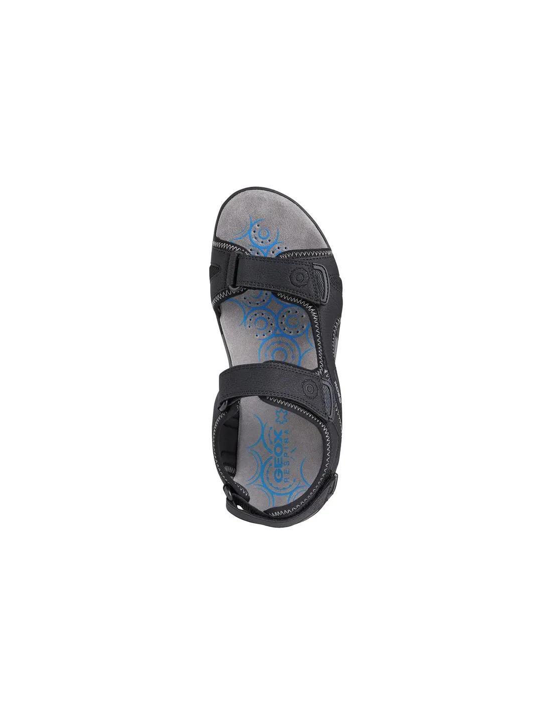 Sandalias Geox Spherica Ec5 Hombre Negro