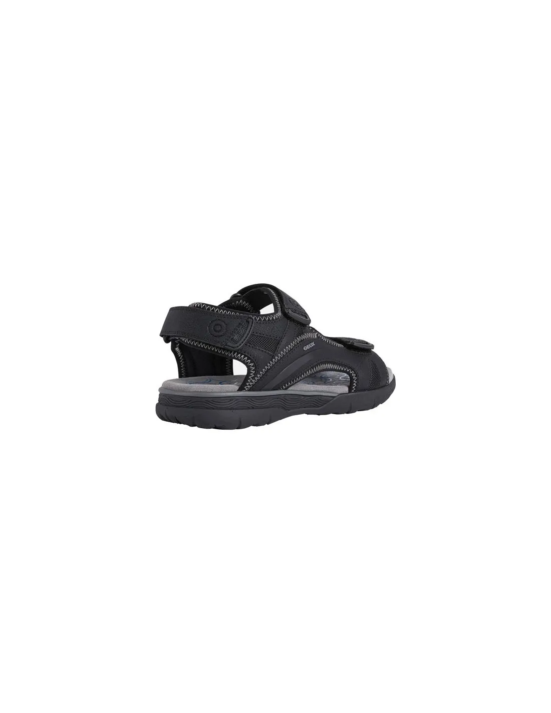 Sandalias Geox Spherica Ec5 Hombre Negro