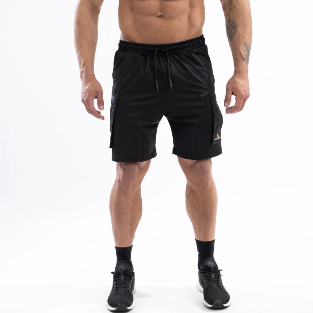 Short Cargo Hombre Bolsillos Laterales +short Lycra ng
