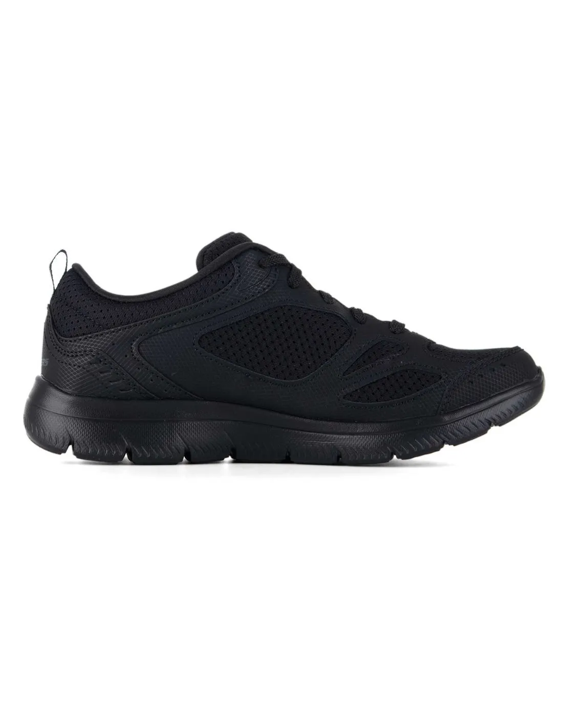 SKECHERS - Zapatillas negras Summits Suited 12982 Mujer