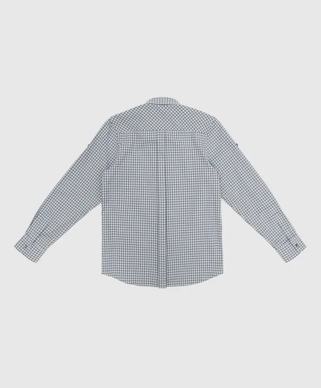 Stefano Ricci Children's checkered shirt