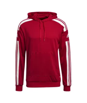 Sudadera con capucha de fútbol adidas Squadra 21 M Red/White