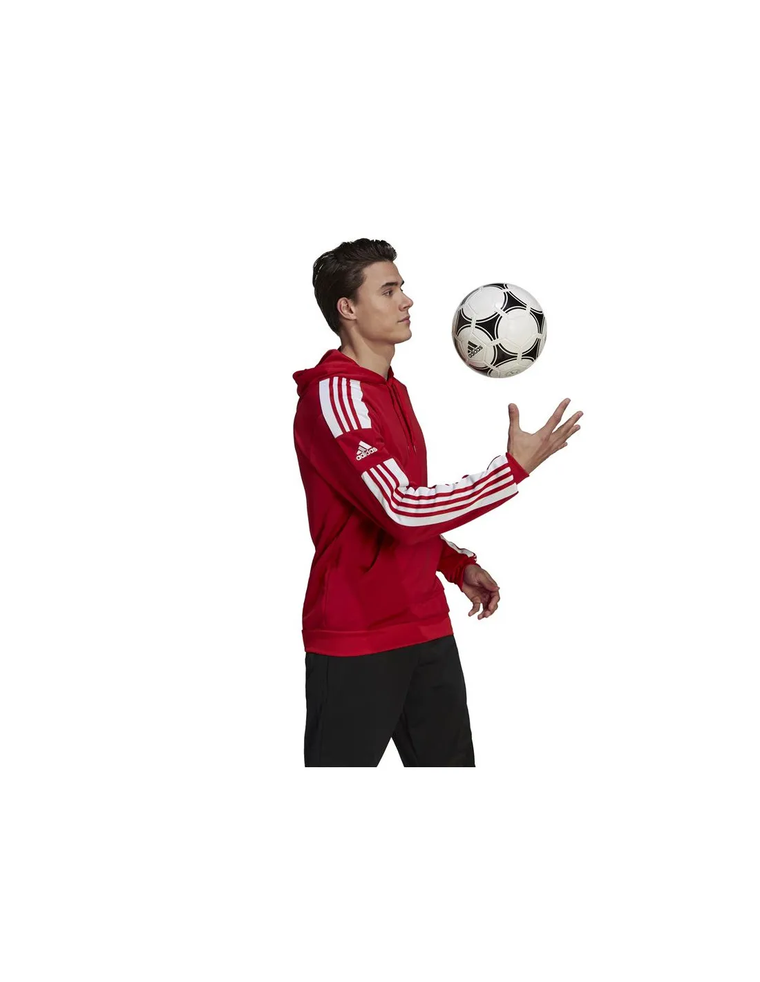 Sudadera con capucha de fútbol adidas Squadra 21 M Red/White