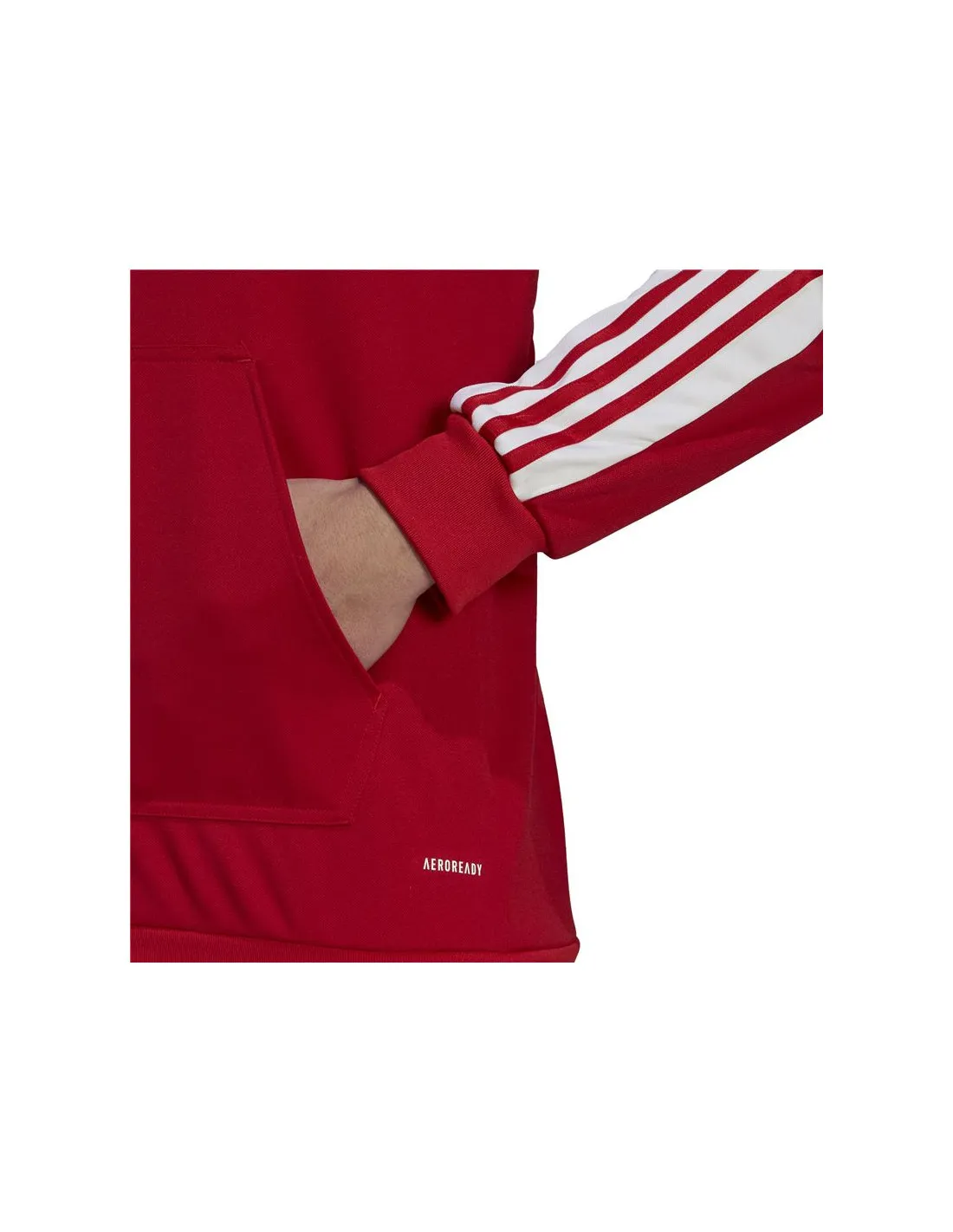 Sudadera con capucha de fútbol adidas Squadra 21 M Red/White