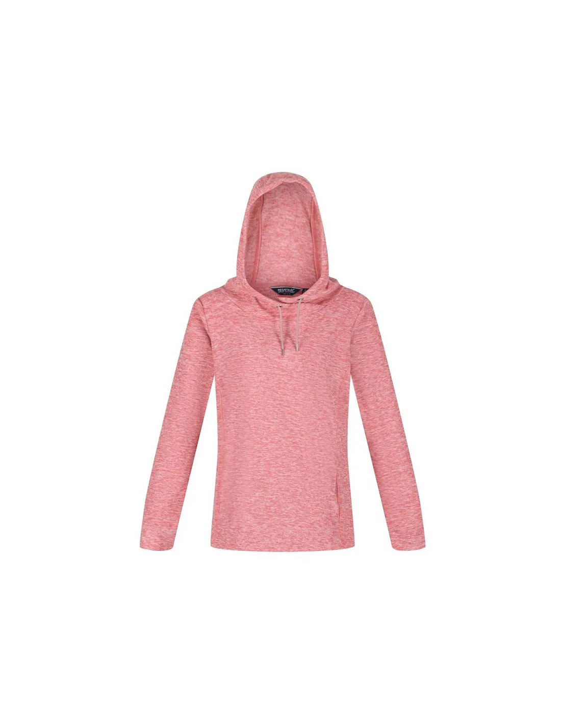 Sudadera polar Regatta Kizmit II Hooded Marl W Pink