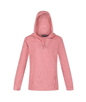 Sudadera polar Regatta Kizmit II Hooded Marl W Pink