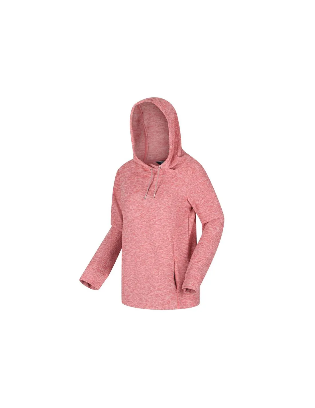 Sudadera polar Regatta Kizmit II Hooded Marl W Pink