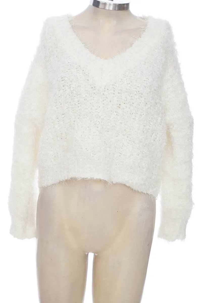 Sweater color Blanco - NAF NAF