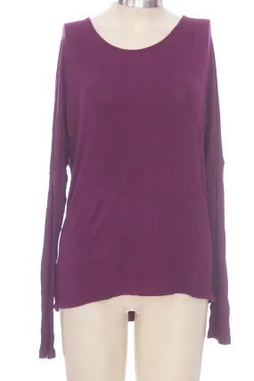 Sweater color Morado - Forever 21