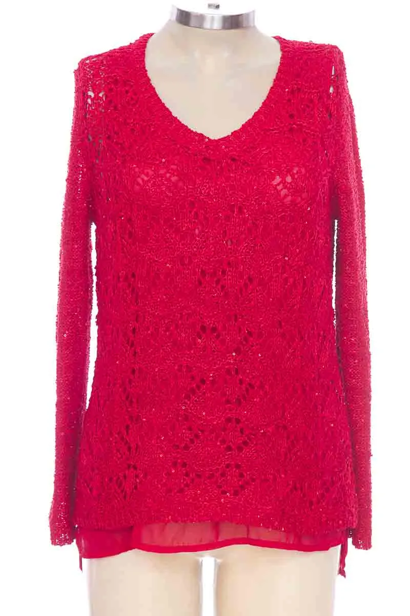 Sweater color Rojo - Pina Rossi