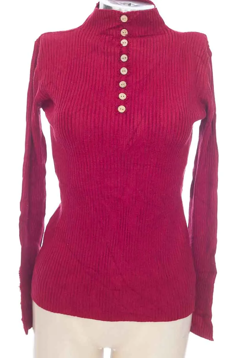 Sweater color Vinotinto - Aia-Fashion