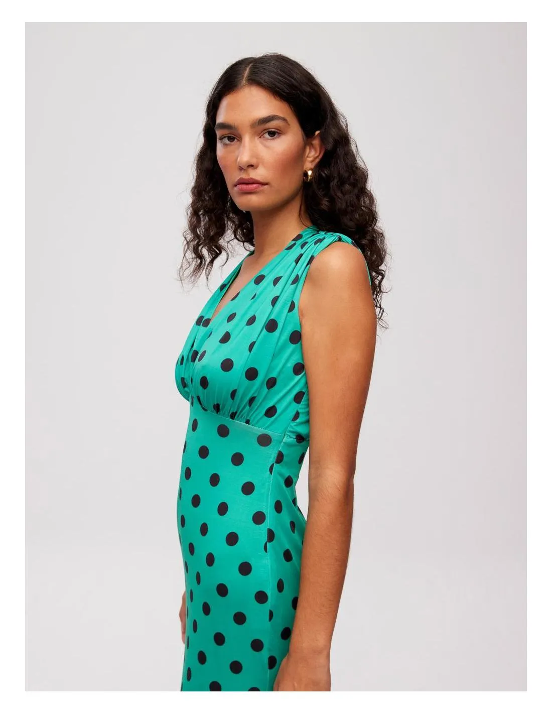 VESTIDO CON ESTAMPADO DE PUNTOS MIOH ZAHARA