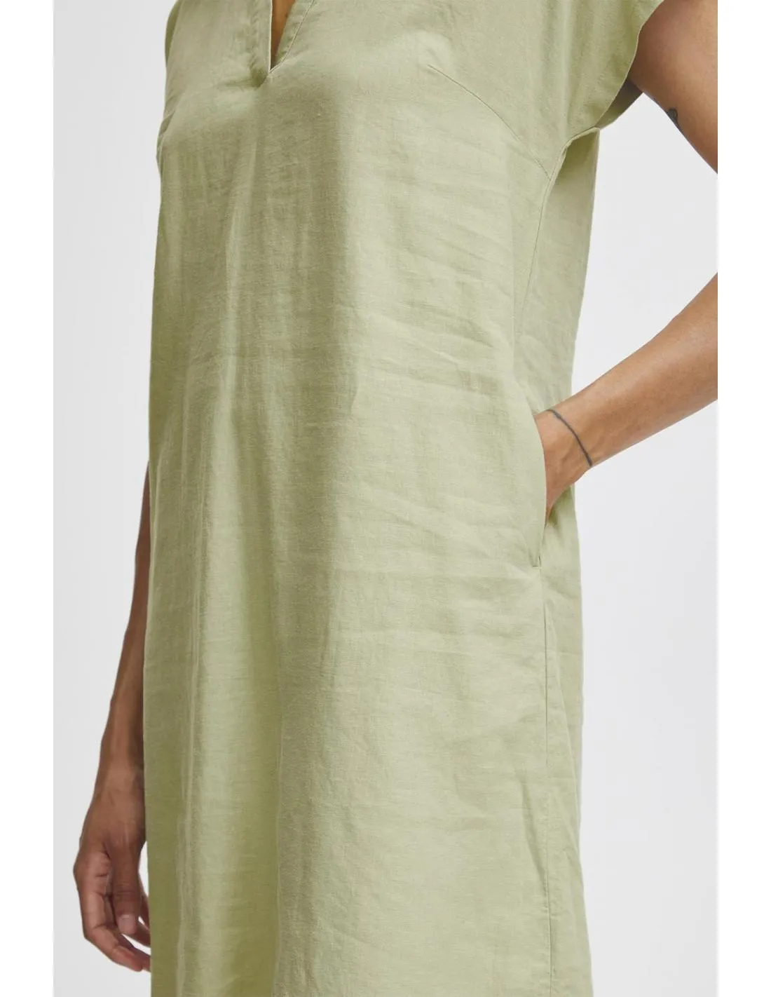 VESTIDO CORTO VERDE  B.YOUNG FALAKKA