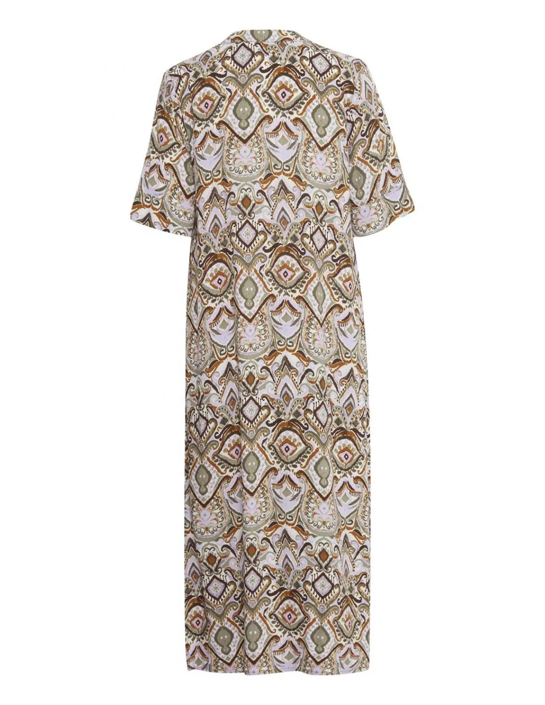 VESTIDO LARGO PRINT BOHO B.YOUNG JOELLA