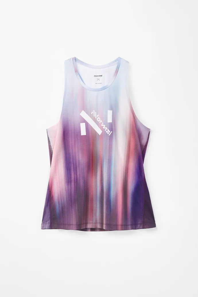 Women’s Race Tank Camiseta running sin mangas multicolor para mujer