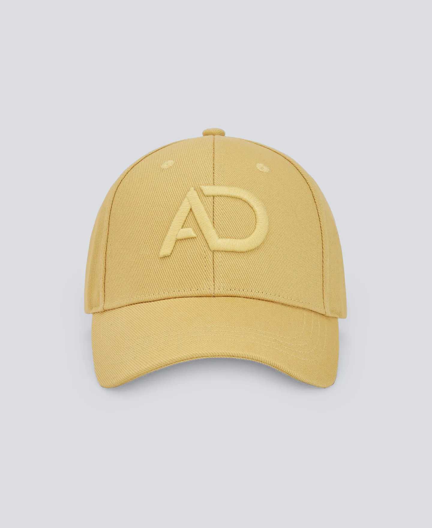 Yellow canvas cotton cap