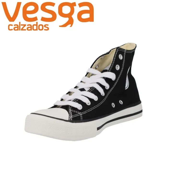 Zapatillas Botines Victoria Tribu Basket Lona 106500 para Mujer