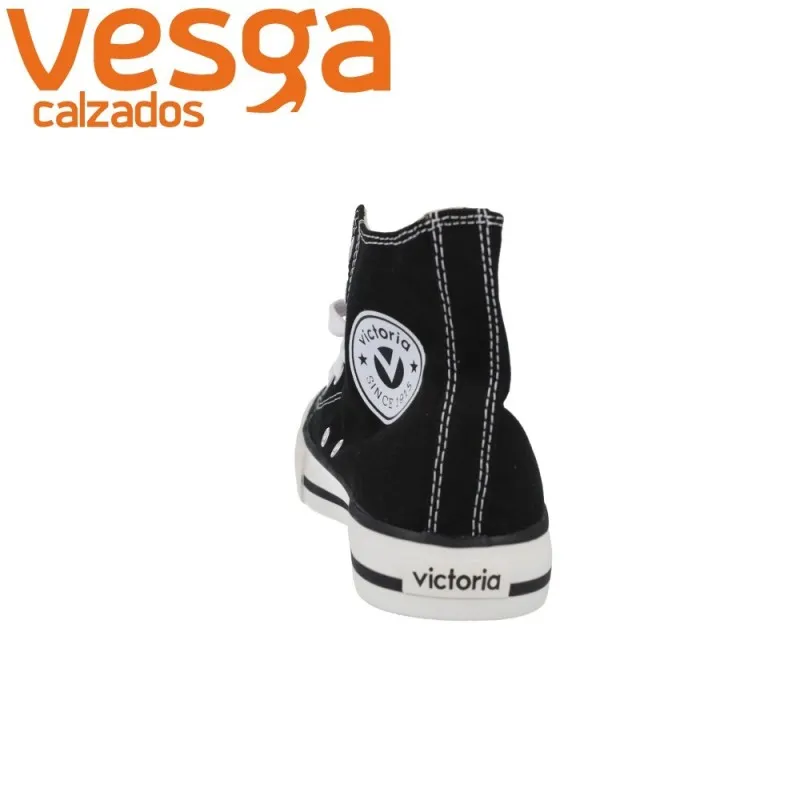 Zapatillas Botines Victoria Tribu Basket Lona 106500 para Mujer