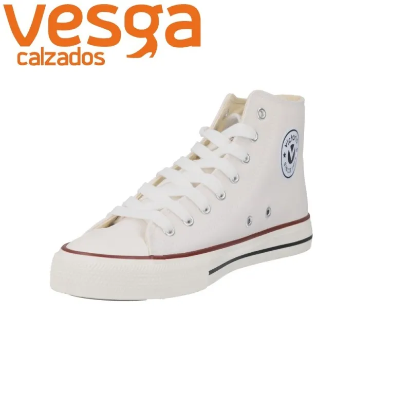 Zapatillas Botines Victoria Tribu Basket Lona 106500 para Mujer