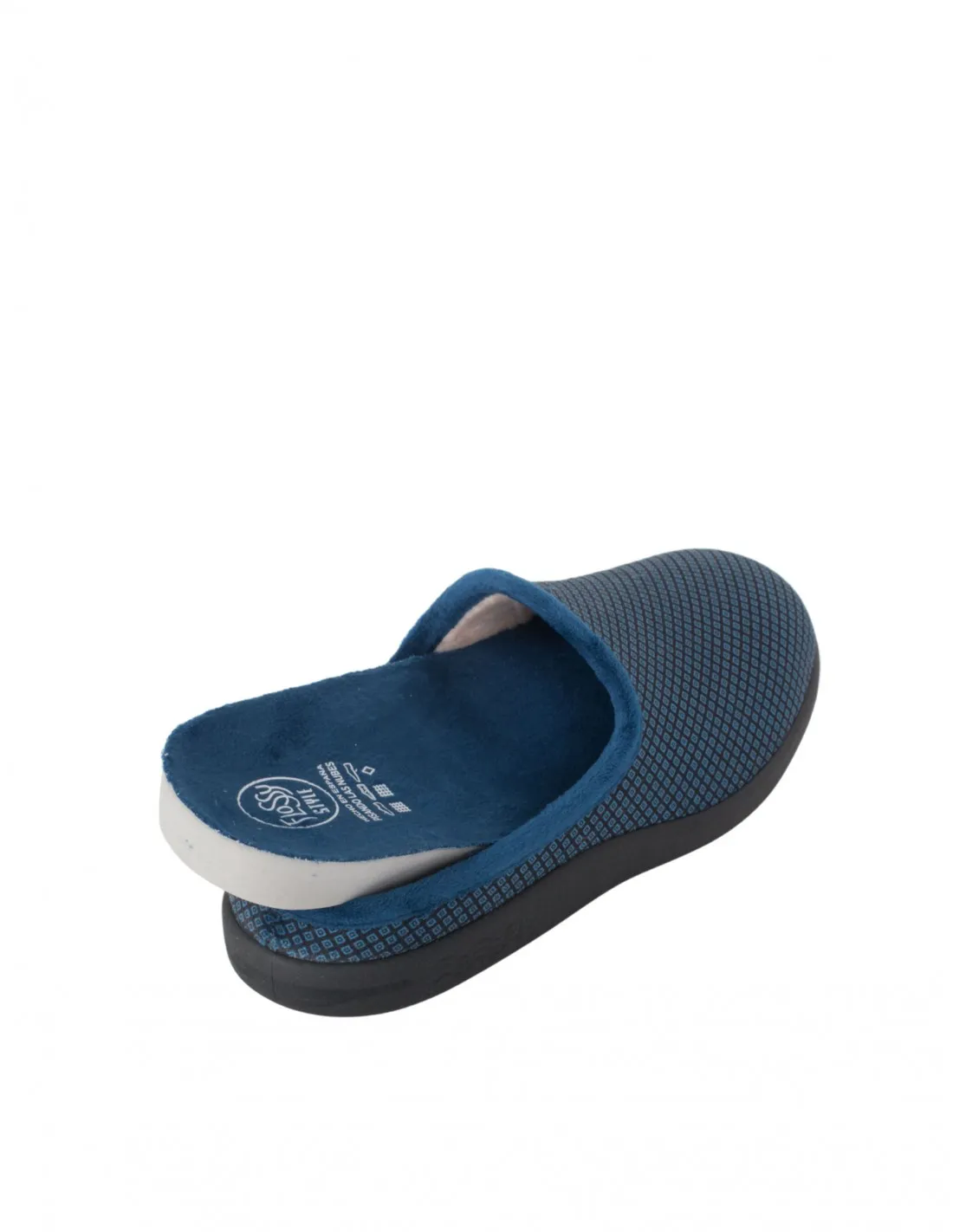 Zapatillas Casa Descalzas Hombre Azules