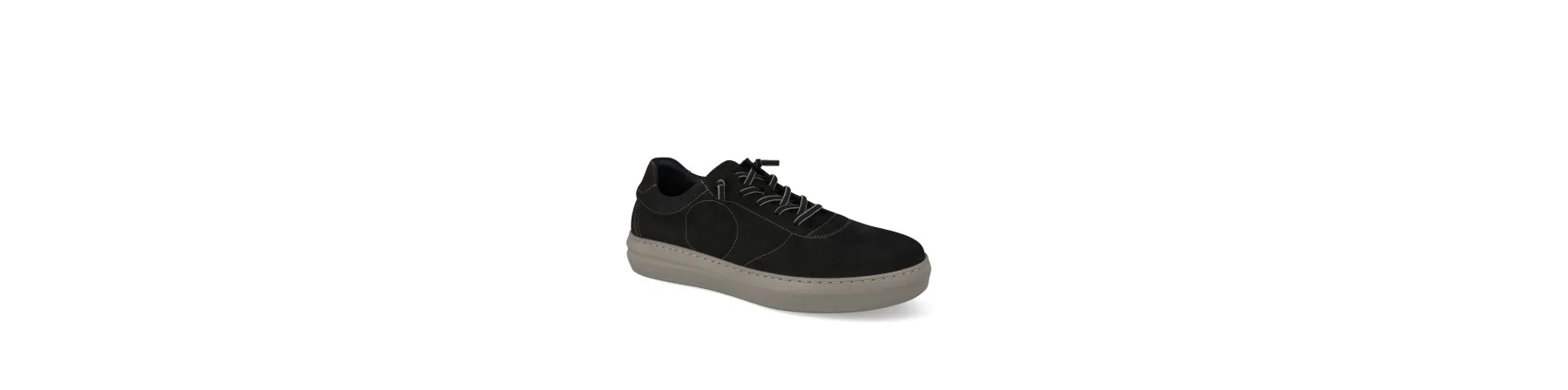 ZAPATILLAS DE VESTIR HOMBRE PIEL MOD. ALEX NEGRAS