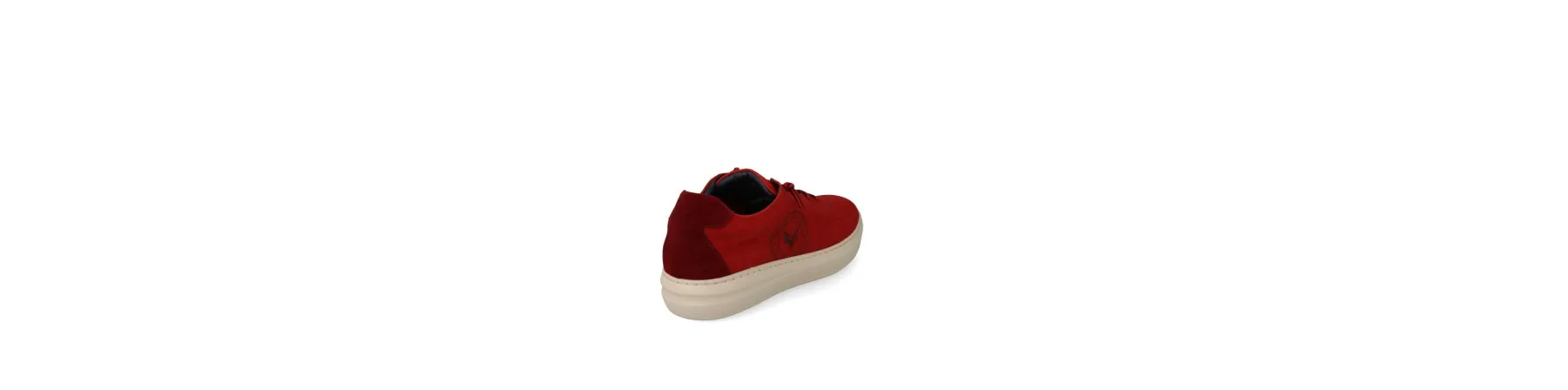 ZAPATILLAS DE VESTIR HOMBRE PIEL MOD. ALEX ROJO