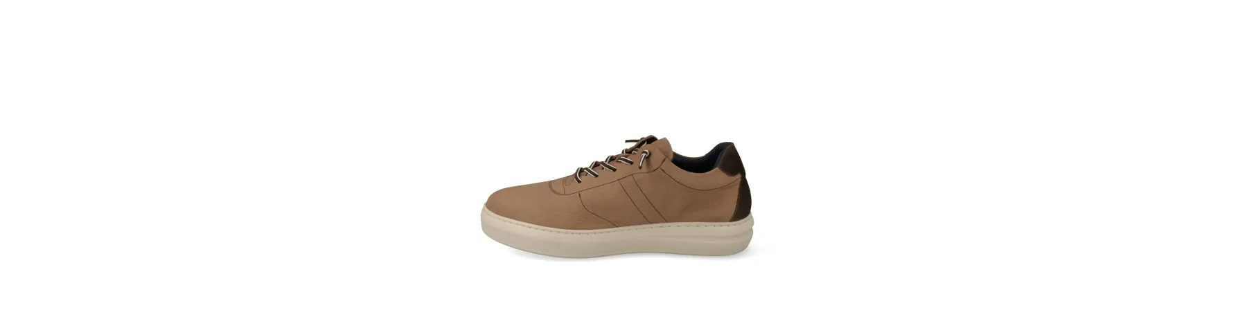 ZAPATILLAS DE VESTIR HOMBRE PIEL MOD. ALEX TAUPE