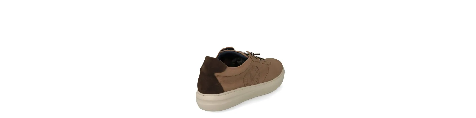 ZAPATILLAS DE VESTIR HOMBRE PIEL MOD. ALEX TAUPE