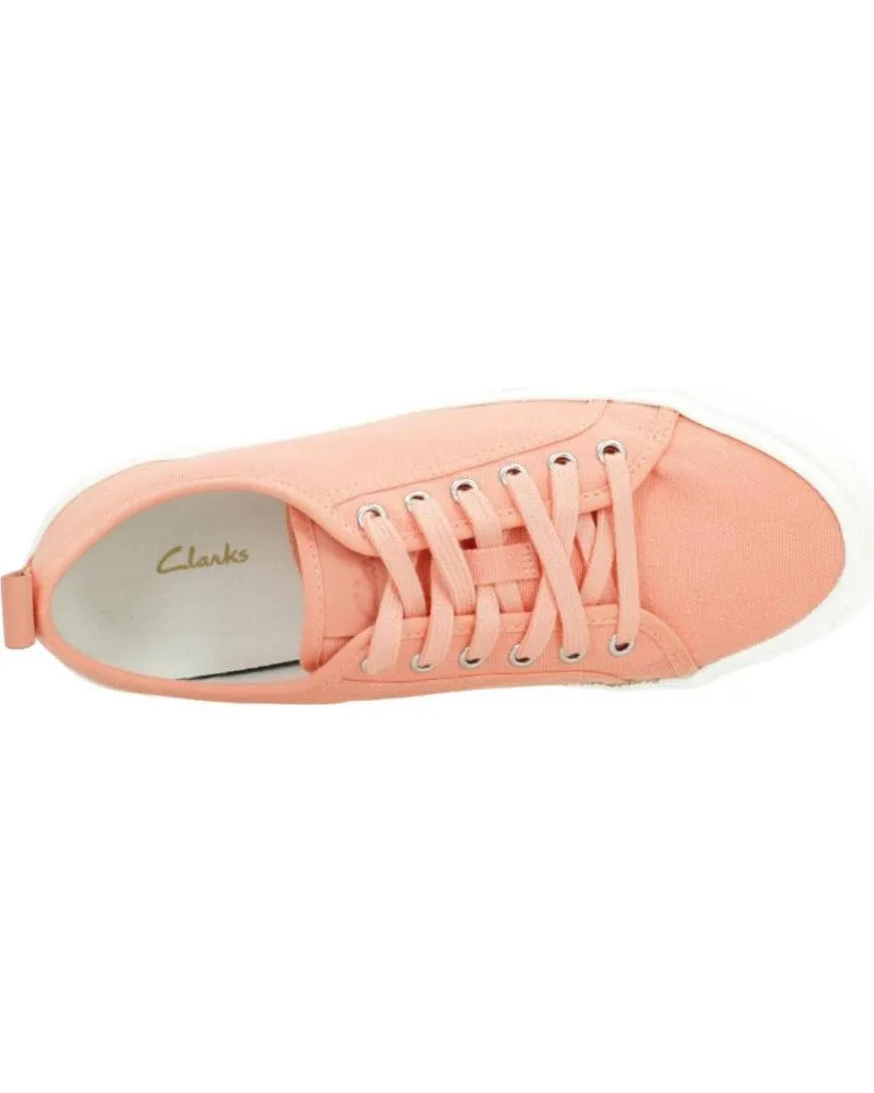 Zapatillas deporte de Mujer CLARKS ROXBY LACE ROSA