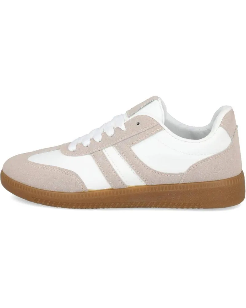 Zapatillas deporte L&R SHOES  de Mujer LR SHOES 27-1 ZAPATILLAS CASUAL DE MUJER  BLANCO