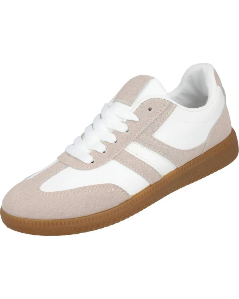 Zapatillas deporte L&R SHOES  de Mujer LR SHOES 27-1 ZAPATILLAS CASUAL DE MUJER  BLANCO