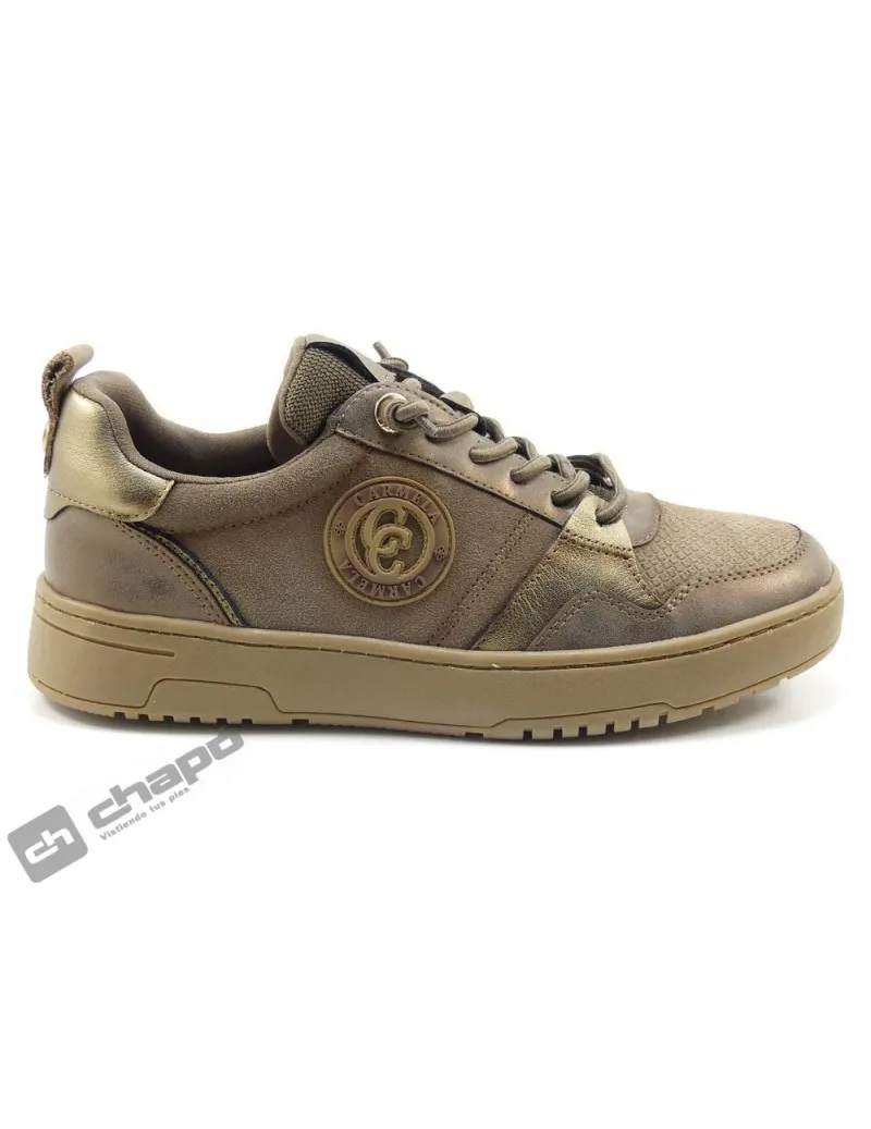 Zapatillas Deportiva Taupe Carmela 161808 03