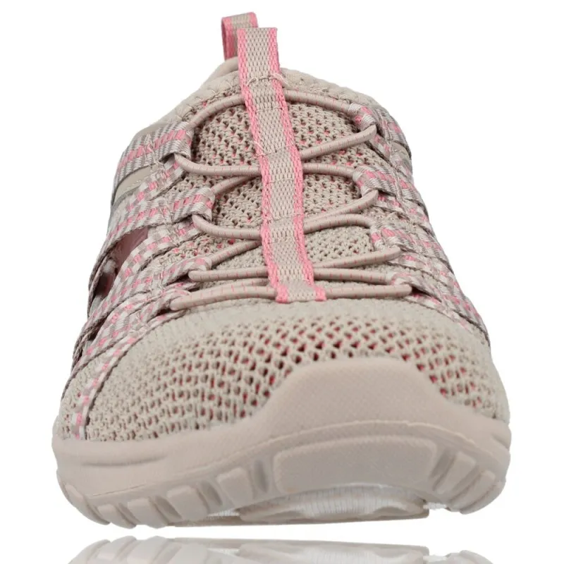 Zapatillas Deportivas Abiertas para Mujer de Skechers 158383 Reggae Fest 2.0 - Happy Getaway