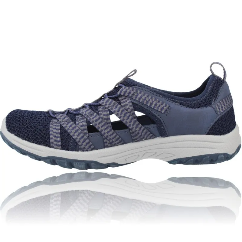 Zapatillas Deportivas Abiertas para Mujer de Skechers 158383 Reggae Fest 2.0 - Happy Getaway