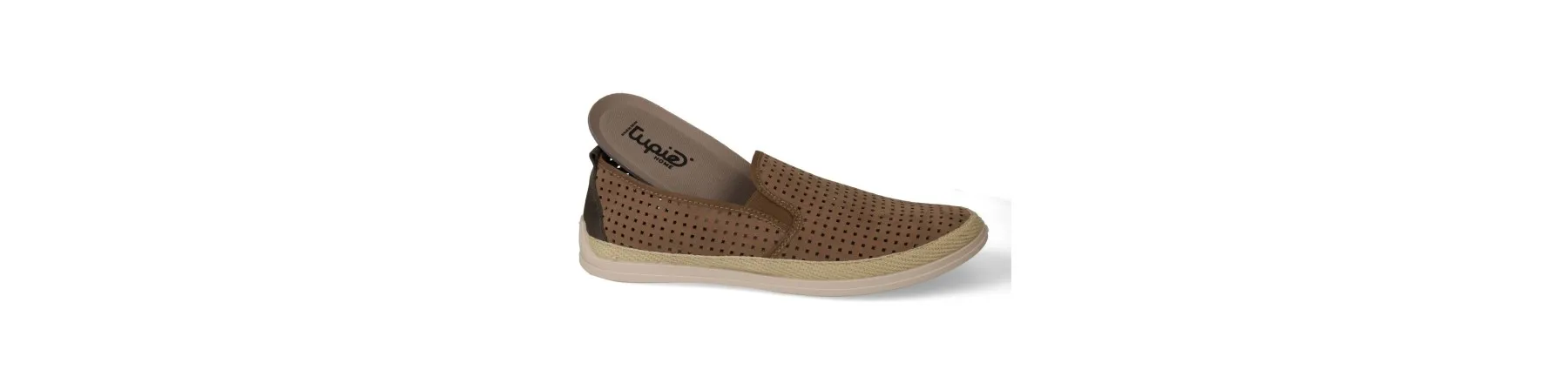 ZAPATILLAS ESPARTO HOMBRE MOD. PARBAT CAMEL