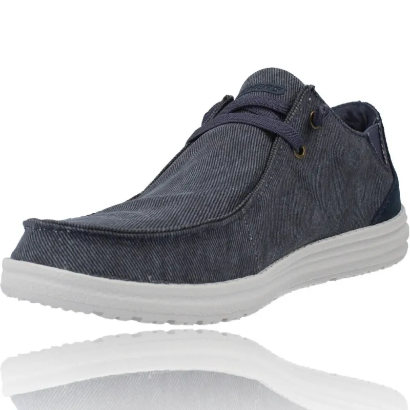 Zapatos Loneta Skechers Melson Raymon 66387 Hombre