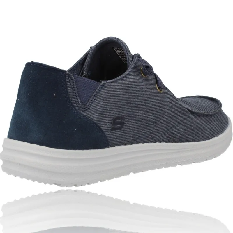 Zapatos Loneta Skechers Melson Raymon 66387 Hombre