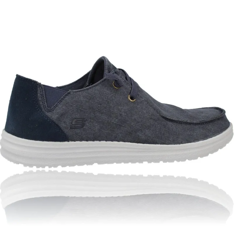 Zapatos Loneta Skechers Melson Raymon 66387 Hombre